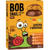 Конфеты в молочном шоколаде Bob Snail Мангово-яблочные, 60 г 